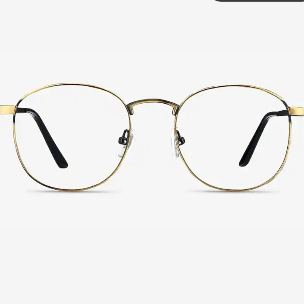 St Michel Round Bronze Eyeglasses